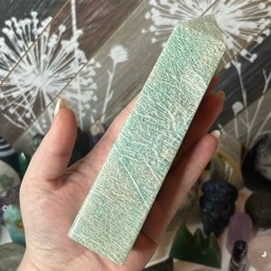Amazonite Crystal Tower